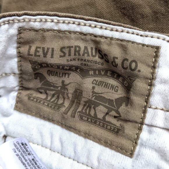 Levi's Green-Brown Cargo Shorts - Picture 4 of 5